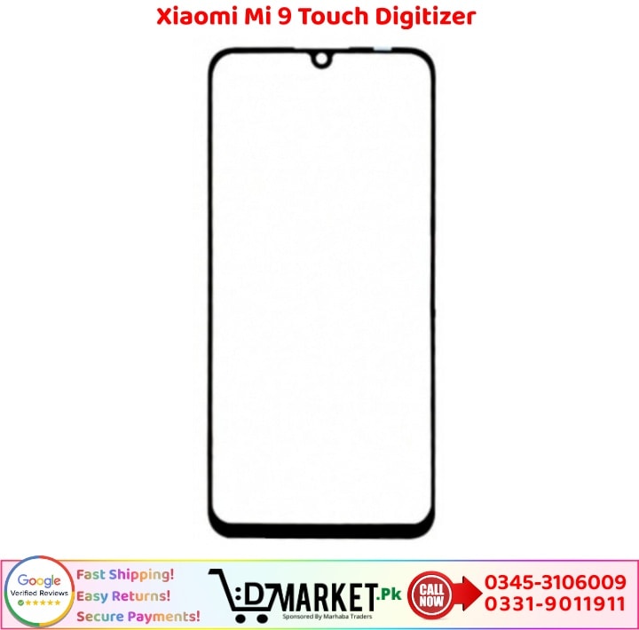 Xiaomi Mi 9 Touch Digitizer Price In Pakistan