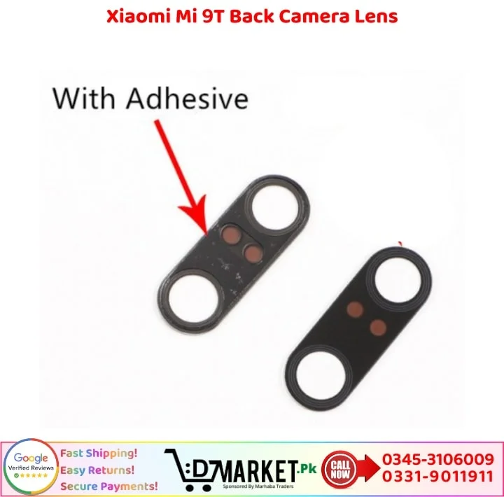 Xiaomi Mi 9T Back Camera Lens Glass Price In Pakistan