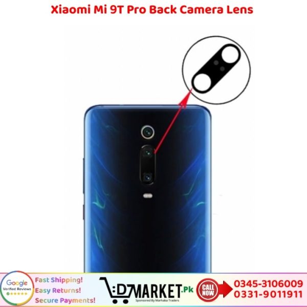 Xiaomi Mi 9T Pro Back Camera Lens Glass Price In Pakistan