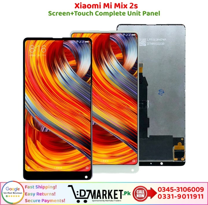Xiaomi Mi Mix 2s LCD Panel Price In Pakistan