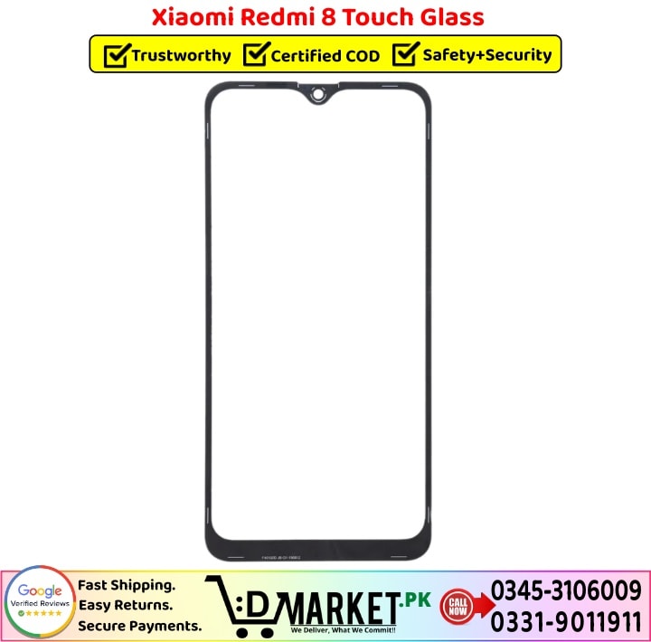 Xiaomi Redmi 8 Touch Glass Price In Pakistan