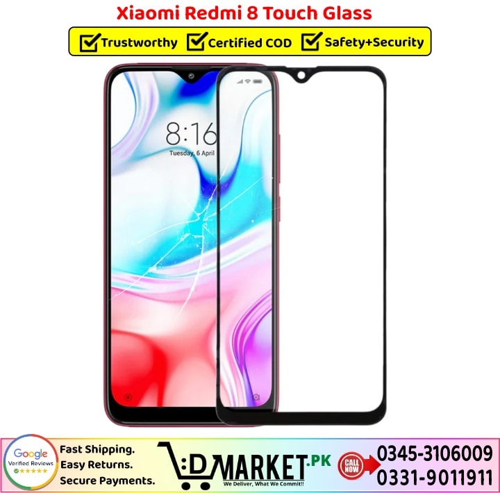 Xiaomi Redmi 8 Touch Glass Price In Pakistan