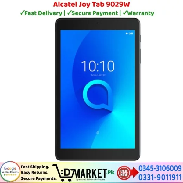 Alcatel Joy Tab 9029W Price In Pakistan