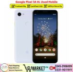Google Pixel 3A XL Used Price In Pakistan