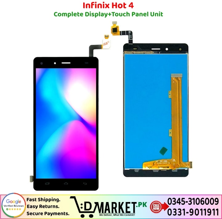 Infinix Hot 4 LCD Panel Price In Pakistan