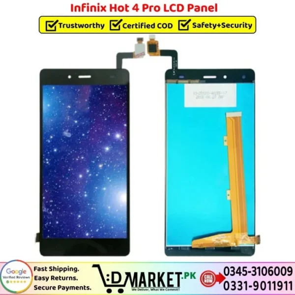 Infinix Hot 4 Pro LCD Panel Price In Pakistan