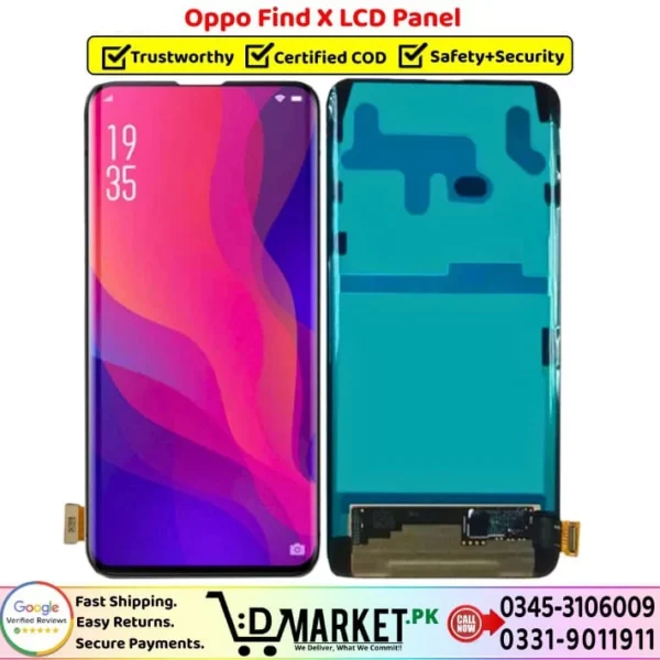 Oppo Find X LCD Panel Price In Pakistan