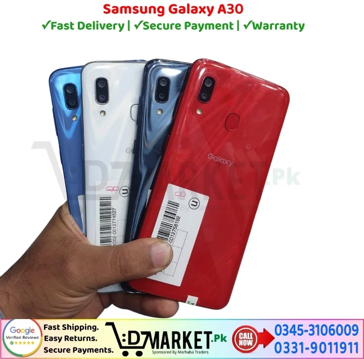 Samsung Galaxy A30 Price In Pakistan