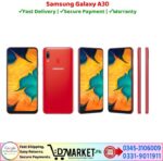 Samsung Galaxy A30 Price In Pakistan