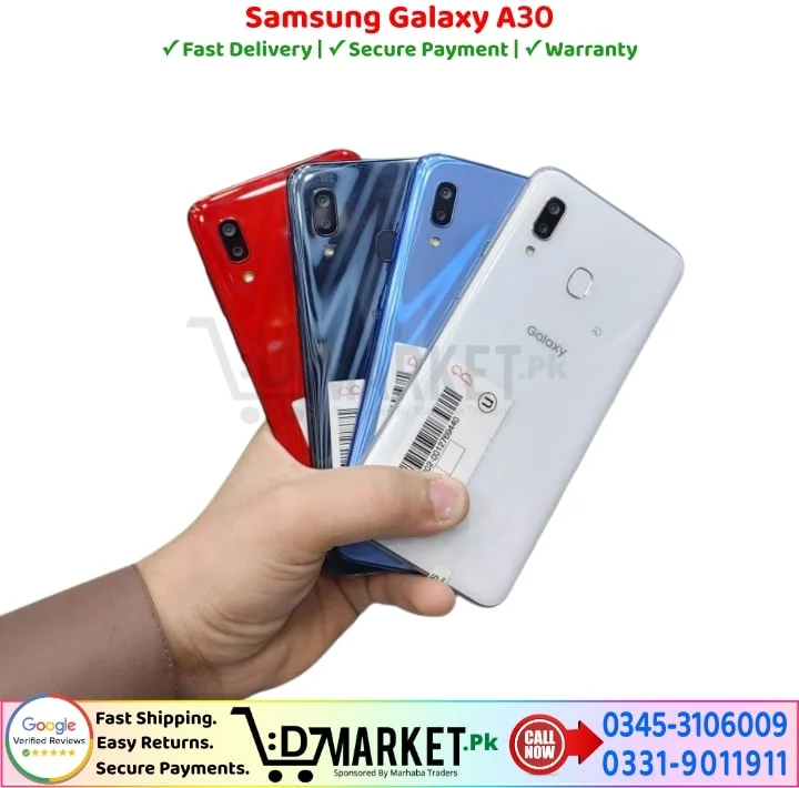 Samsung Galaxy A30 Price In Pakistan