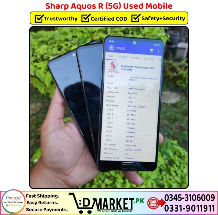 Sharp Aquos R5G Used Price In Pakistan