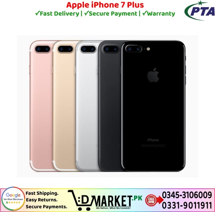 Apple iPhone 7 Plus Used Price In Pakistan