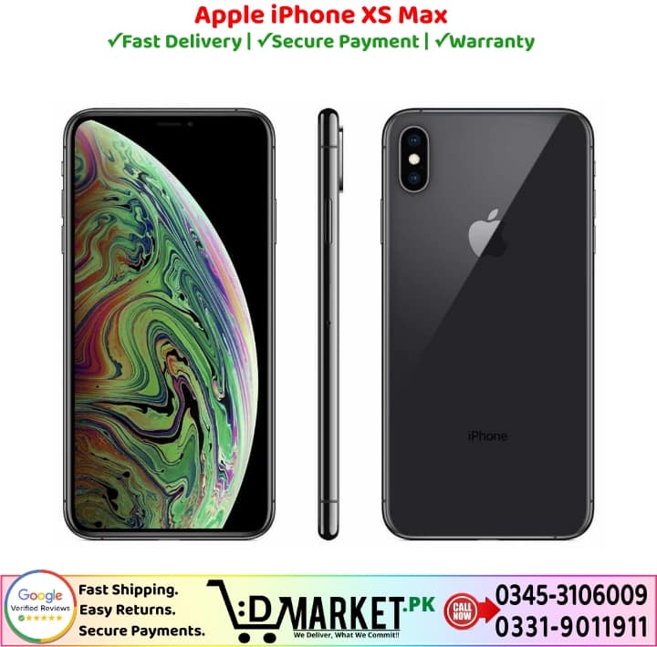 Apple iPhone XS Max Price In Pakistan
