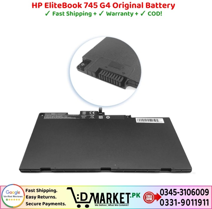 HP EliteBook 745 G4 Original Battery Price In Pakistan 1 1