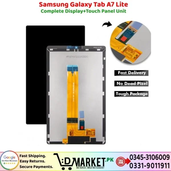 Samsung Galaxy Tab A7 Lite LCD Panel Price In Pakistan