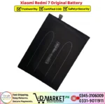 Xiaomi Redmi 7 Original Battery Price In Pakistan