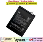 Xiaomi Redmi 7 Original Battery Price In Pakistan