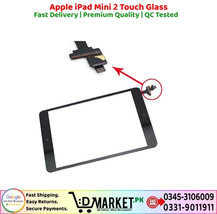 Apple iPad Mini 2 Touch Glass Price In Pakistan