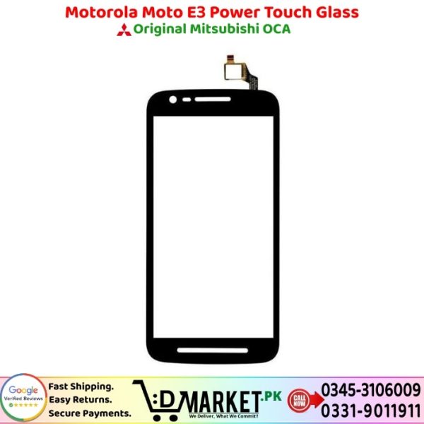 Motorola Moto E3 Power Touch Glass Price In Pakistan