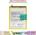 Oppo F3 Original Battery Price In Pakistan