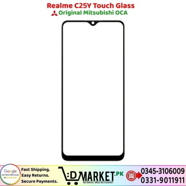 Realme C25Y Touch Glass Price In Pakistan