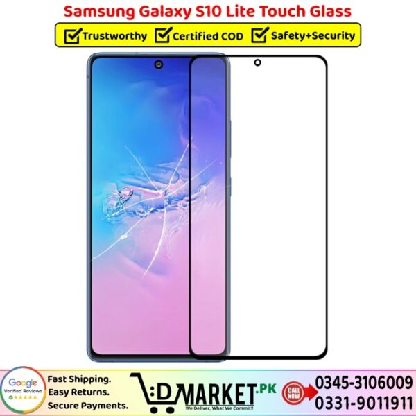 Samsung Galaxy S10 Lite Touch Glass Price In Pakistan