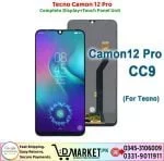 Tecno Camon 12 Pro LCD Panel Price In Pakistan