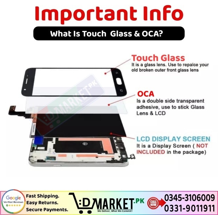 Touch Glass OCA DMarket.Pk