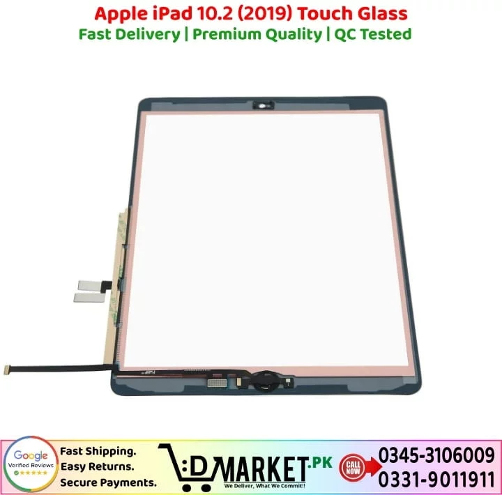 Apple iPad 10.2 2019 Touch Glass Price In Pakistan