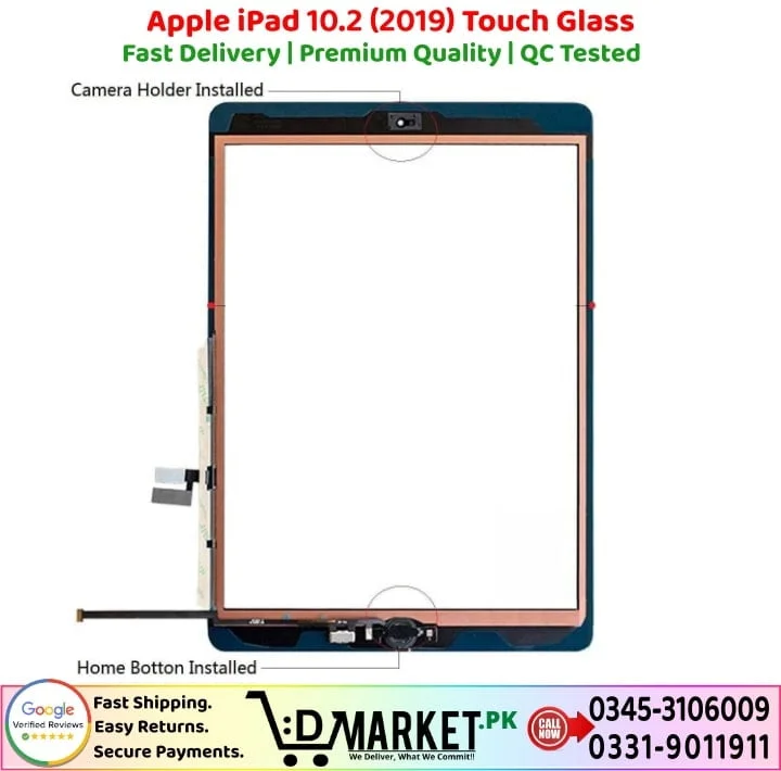 Apple iPad 10.2 2019 Touch Glass Price In Pakistan