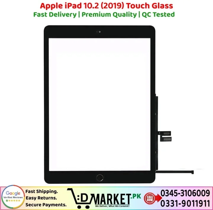 Apple iPad 10.2 2019 Touch Glass Price In Pakistan