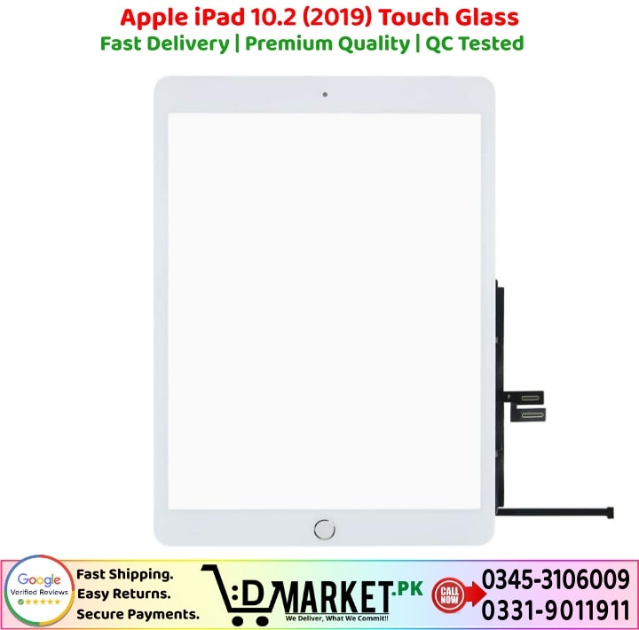 Apple iPad 10.2 2019 Touch Glass Price In Pakistan