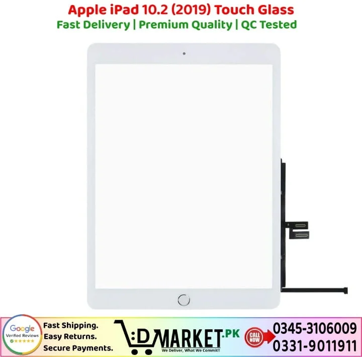 Apple iPad 10.2 2019 Touch Glass Price In Pakistan