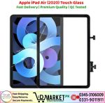 Apple iPad Air 2020 Touch Glass Price In Pakistan