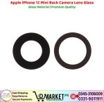 Apple iPhone 12 Mini Back Camera Lens Glass Price In Pakistan