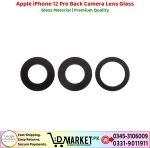 Apple iPhone 12 Pro Back Camera Lens Glass Price In Pakistan