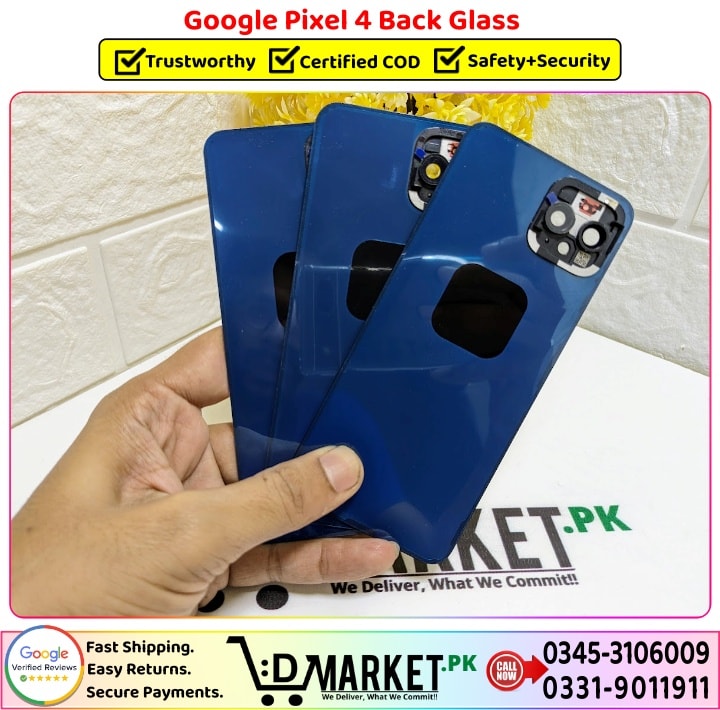 Google Pixel 4 Back Glass Price In Pakistan