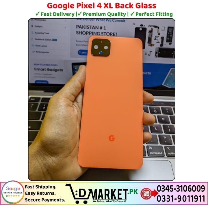 Google Pixel 4 XL Back Glass Price In Pakistan