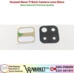 Huawei Nova 7i Back Camera Lens Glass Price In Pakistan