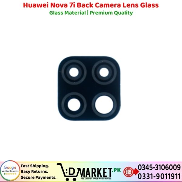 Huawei Nova 7i Back Camera Lens Glass Price In Pakistan