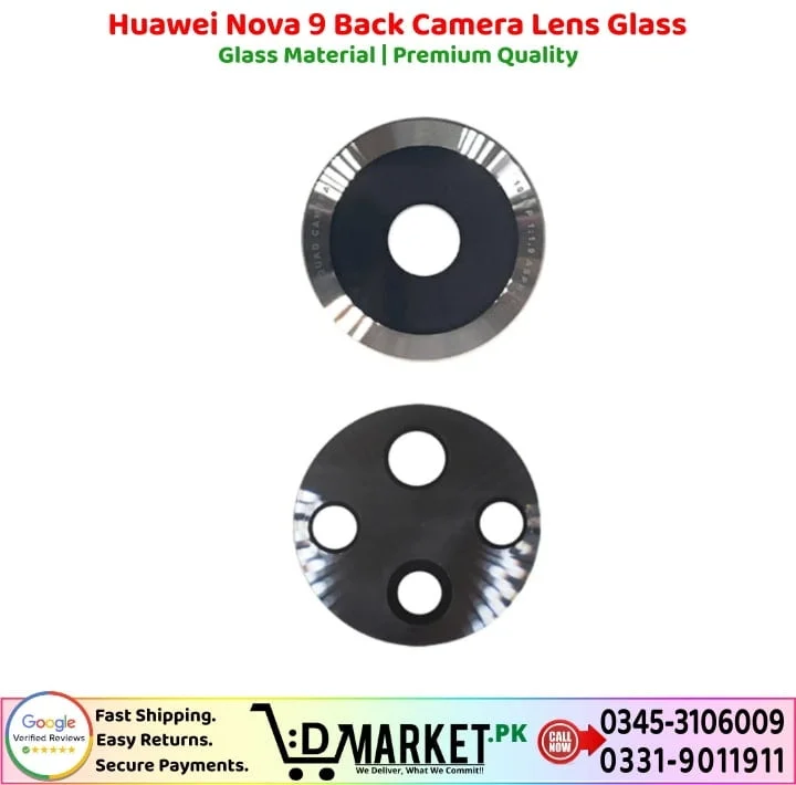 Huawei Nova 9 Back Camera Lens Glass Price In Pakistan