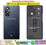 Huawei Nova 9 Back Glass Cover Replacement - DMarket.Pk