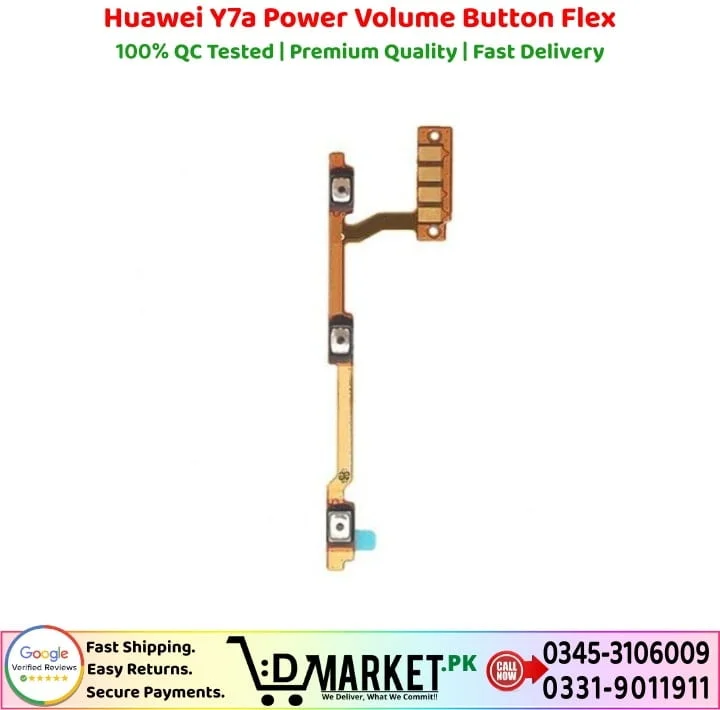 Huawei Y7a Power Volume Button Flex Price In Pakistan 1 1