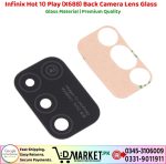 Infinix Hot 10 Play X688 Back Camera Lens Glass Price In Pakistan