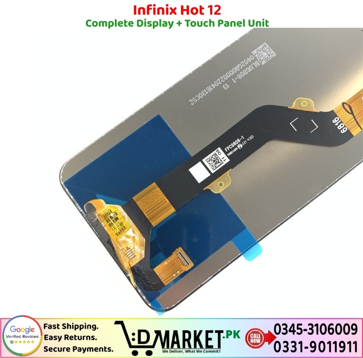 Infinix Hot 12 LCD Panel Price In Pakistan