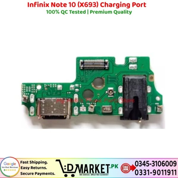 Infinix Note 10 Charging Port Price In Pakistan