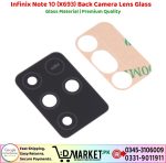 Infinix Note 10 X693 Back Camera Lens Glass Price In Pakistan