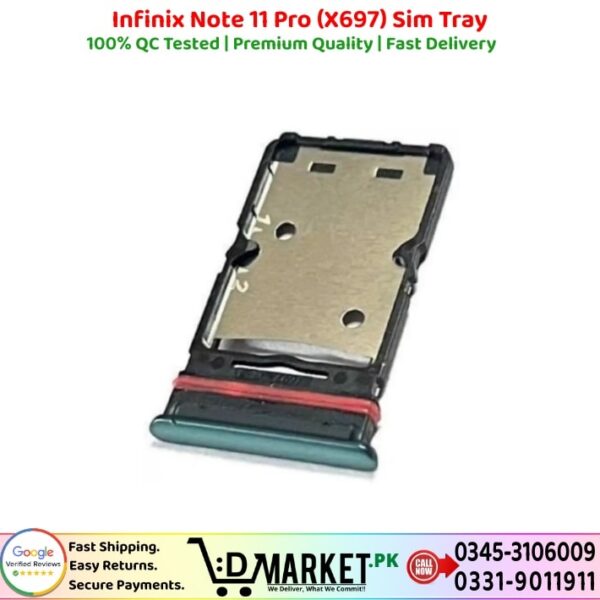 Infinix Note 11 Pro X697 Sim Tray