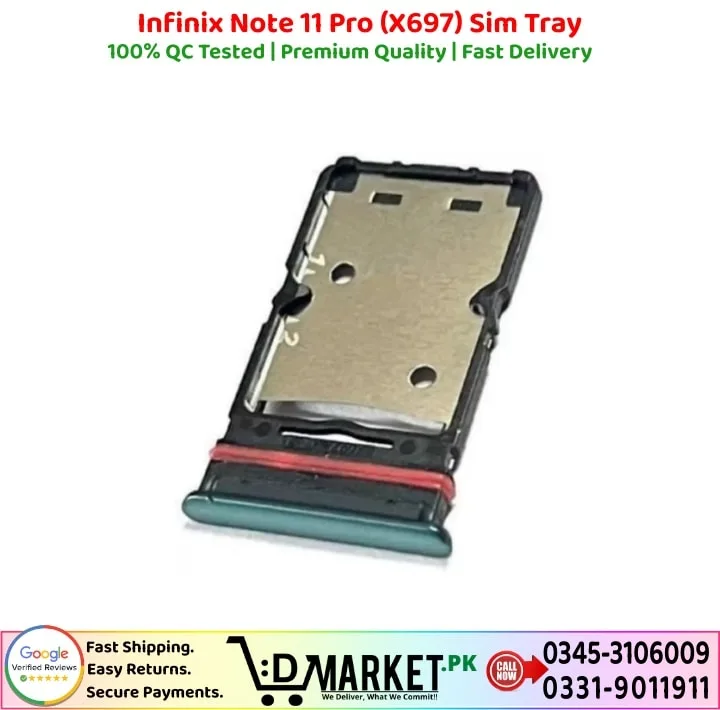 Infinix Note 11 Pro X697 Sim Tray