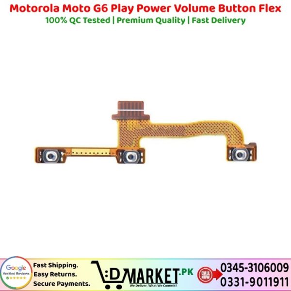Motorola Moto G6 Play Power Volume Button Flex Price In Pakistan